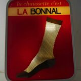 Animated illuminated sign 50's "The sock is La Bonnal"