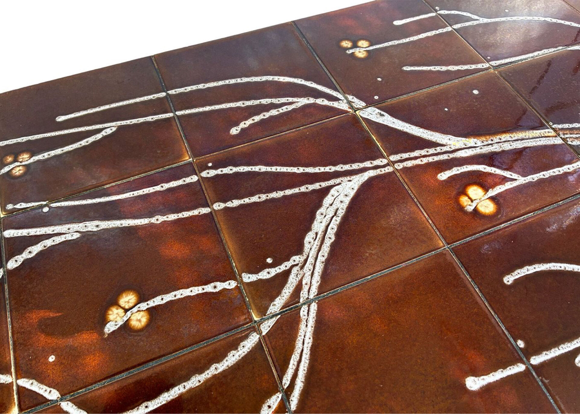 Ceramic coffee table Aoni for Adri - Belgium, 1970s