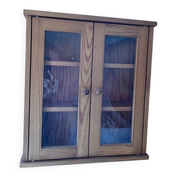 Vitrine en bois