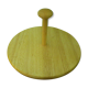 Solid Hevea wood cheese turntable, original box