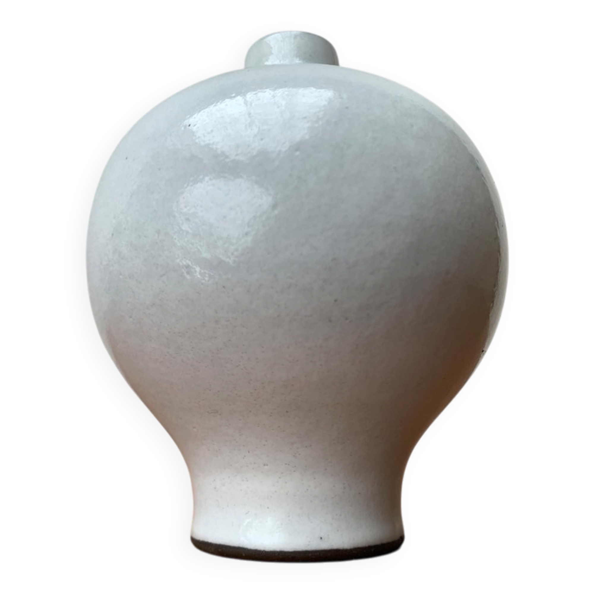 Mid-century German studio pottery vase by BKW Böttger Keramik Wandsbek, 1960s.