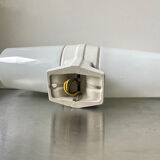 Vintage XL Sigvard Bernadotte bathroom lamp, 1960s sconce, Swedish design