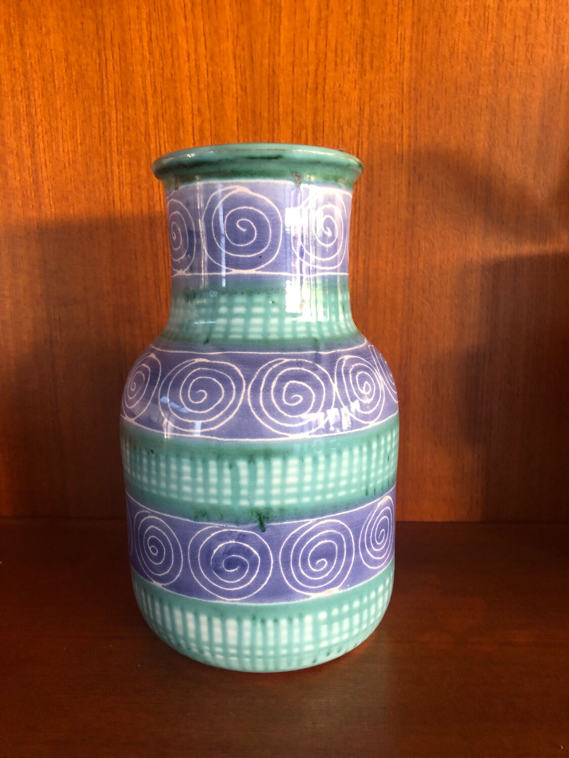 Large Robert Picault ceramic vase