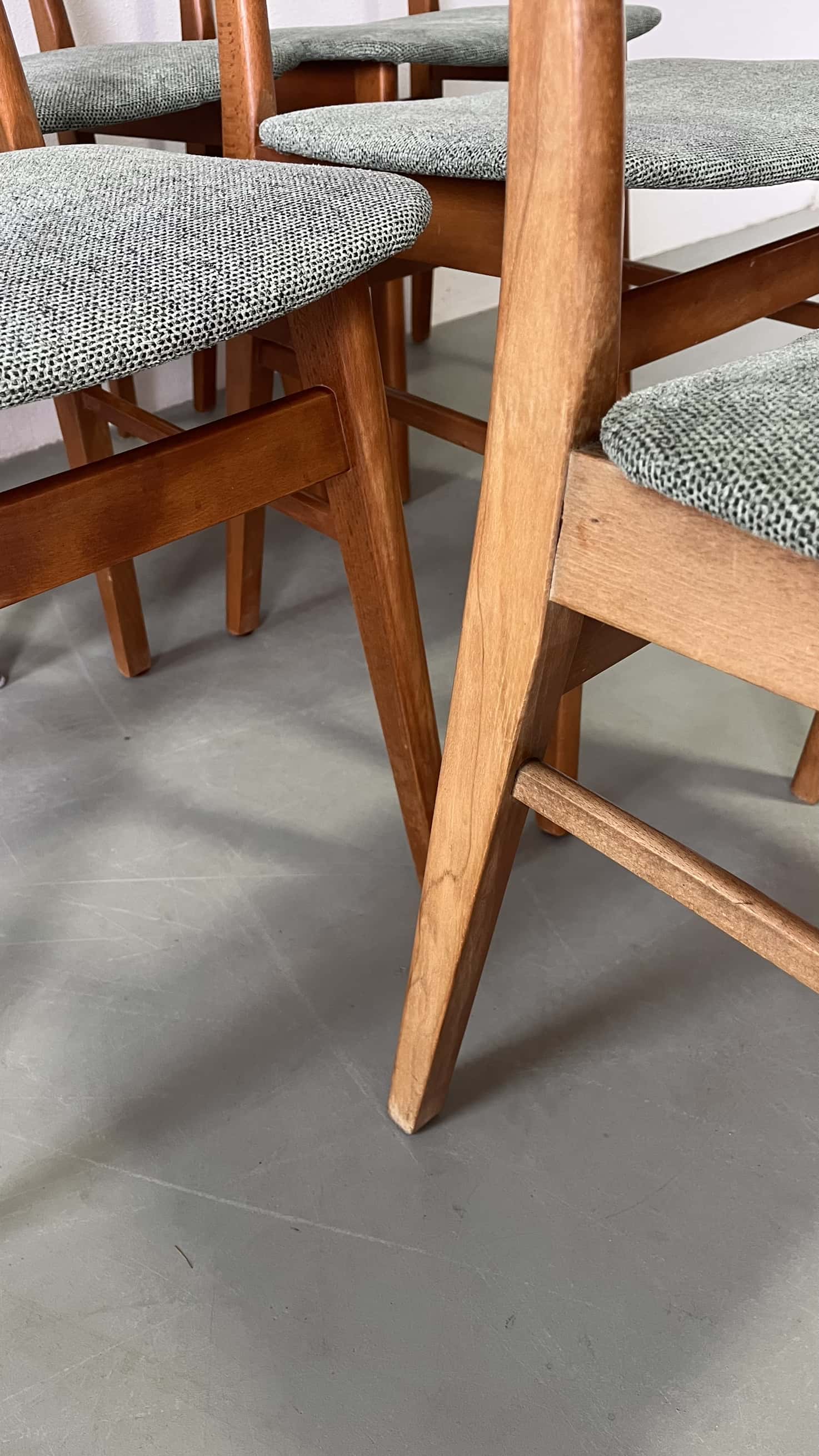 Vintage set of 6 chairs