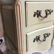 Commode arbalète deux tiroirs