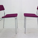 Set of 4 dinning room chairs Martin Visser "SE07"  for 't Spectrum Bergeijk, 1960