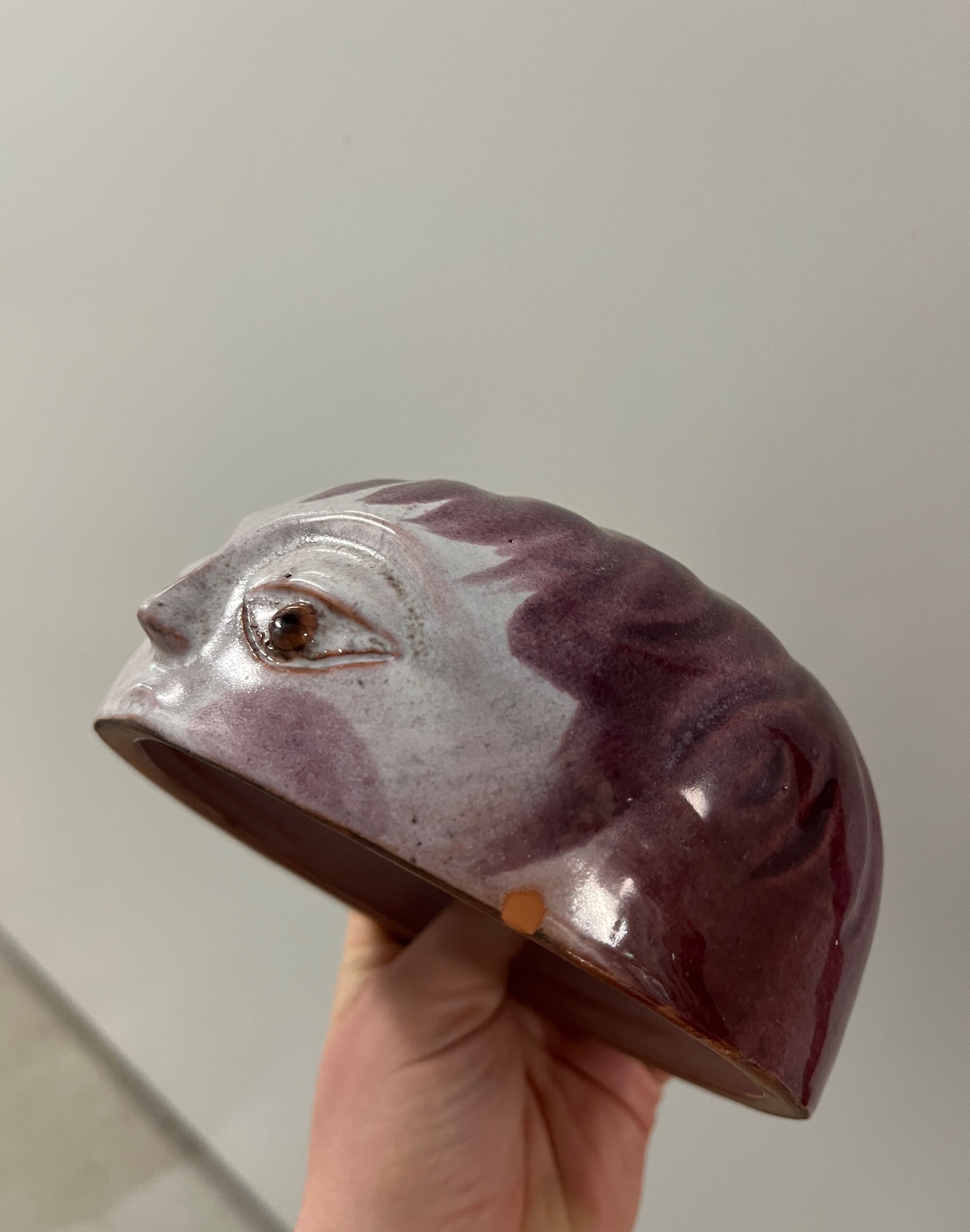 French Cloutier Frères Earthenware Jar, 1960s