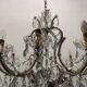 Large Crystal Maria Teresa Chandelier 1950's