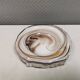 Rare glass art / ashtray by Michael Bang for Holmegaard Denmark 1968