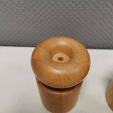 Rare Salt and pepper set designed by R. Nissen Denmark 1960-70s