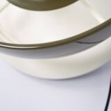 Danish vintage pendant lamp Jutlandia by Jorgen Hoj, Holmegaard, 1970s