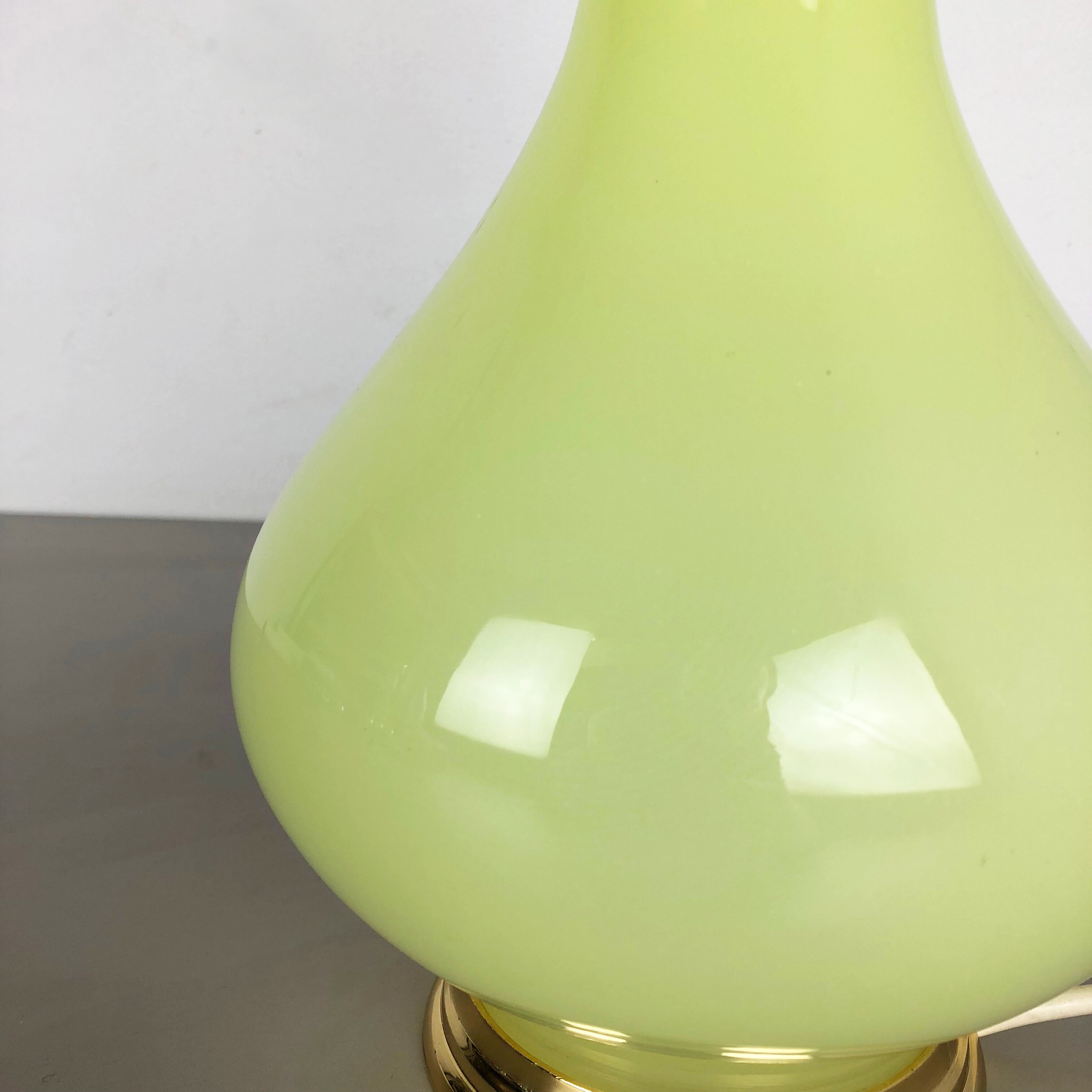 Lampe de table en verre de Murano Cenedese Vetri Italie années 60