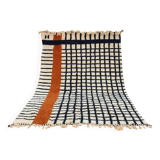 Unique Moroccan rug made of natural wool, 3x2 m.