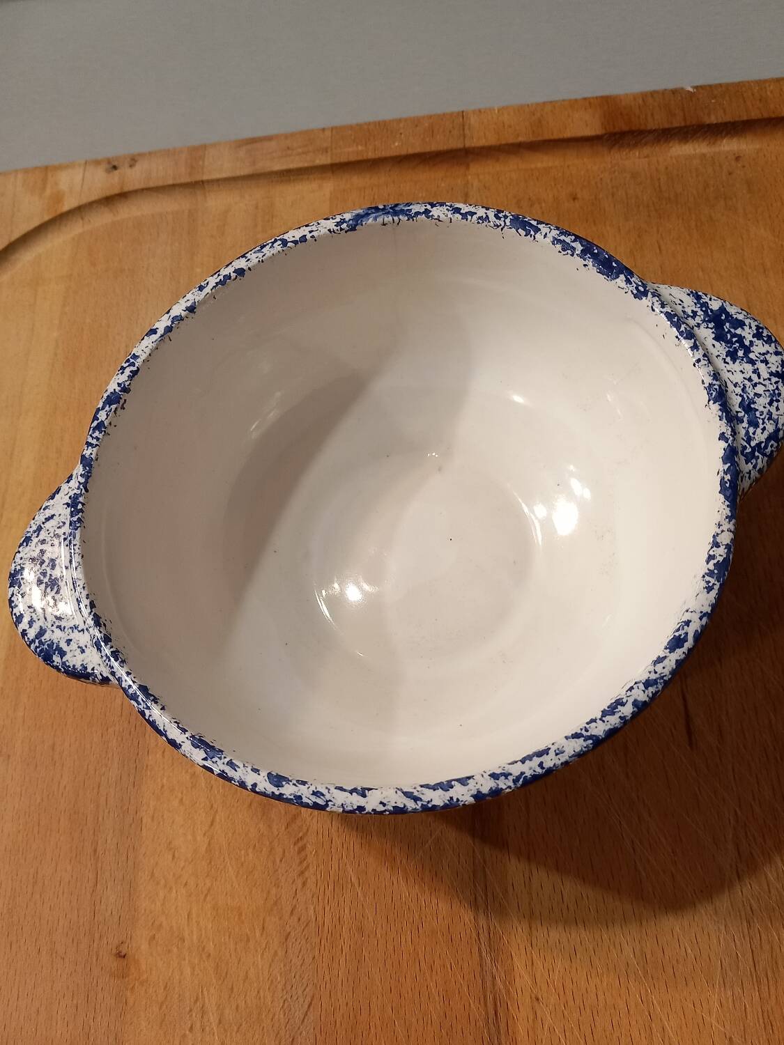 2 eared bowls in Haute Savoie earthenware
