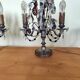 Pair of candelabra lamps