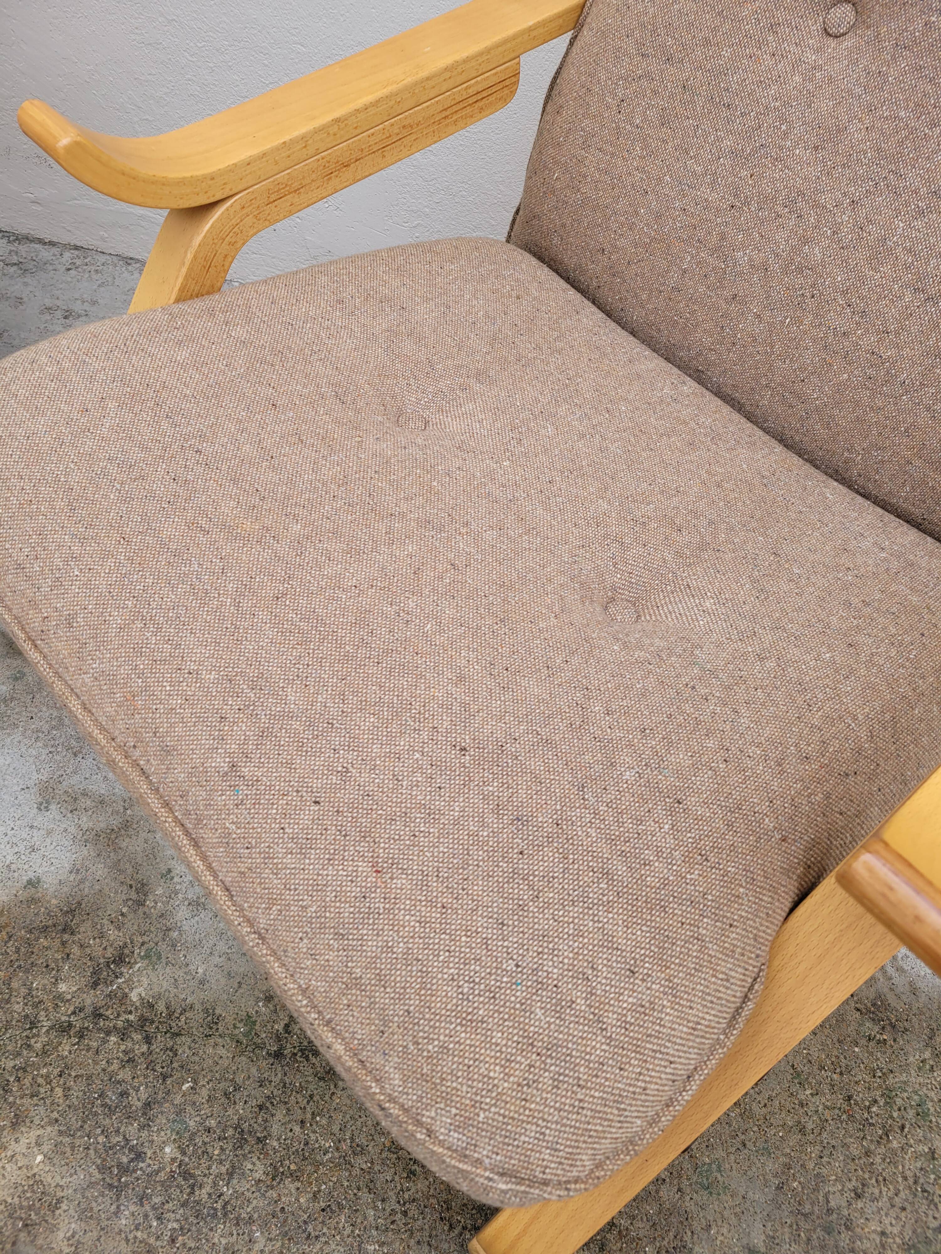 Pair of Dutch design armchairs, 1970s