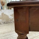 Turned leg cherry table 160cm