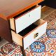 Bureau vintage en teck 1960