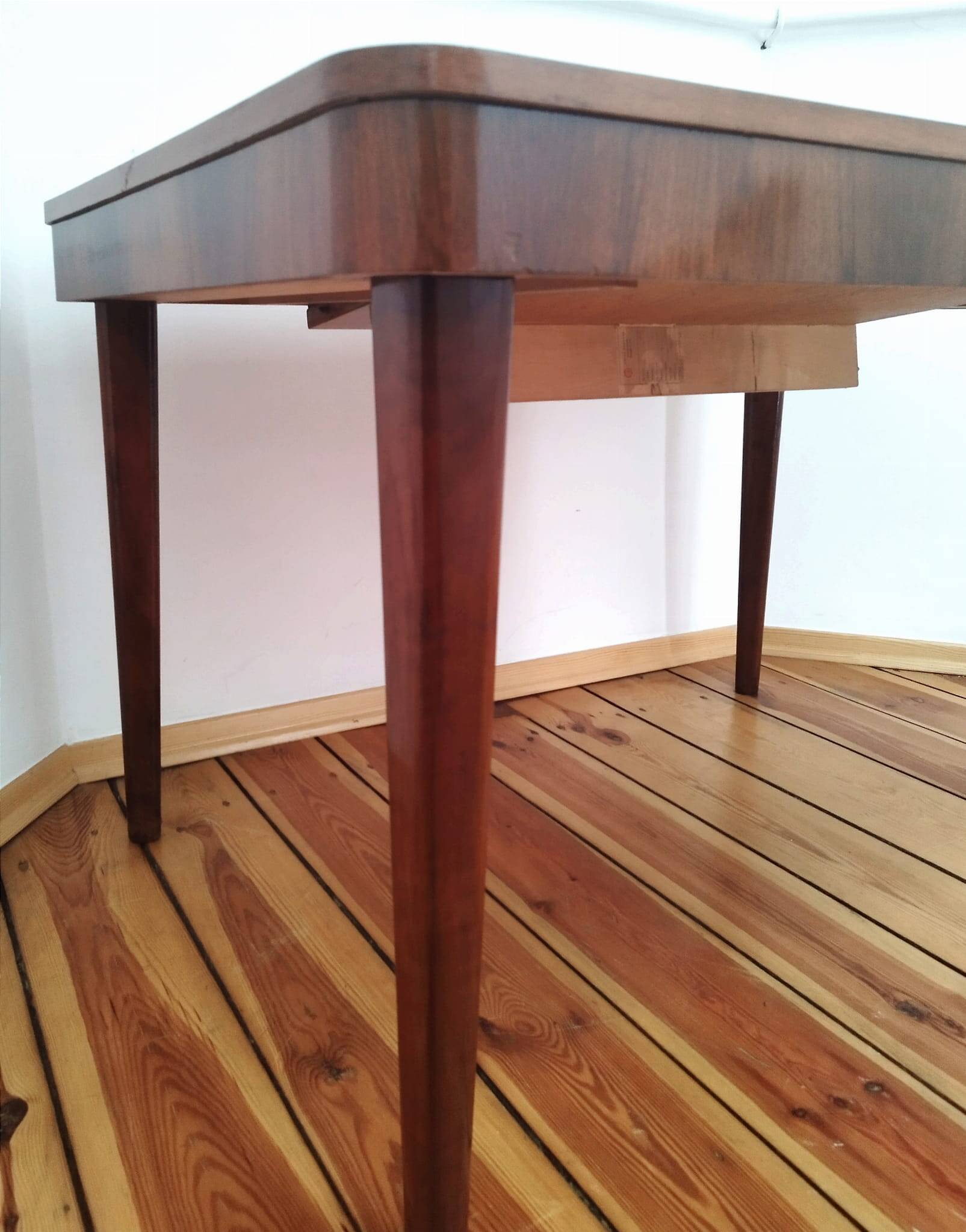 Czech dining table by Jindřich Halabala for Up Závody, 1950s