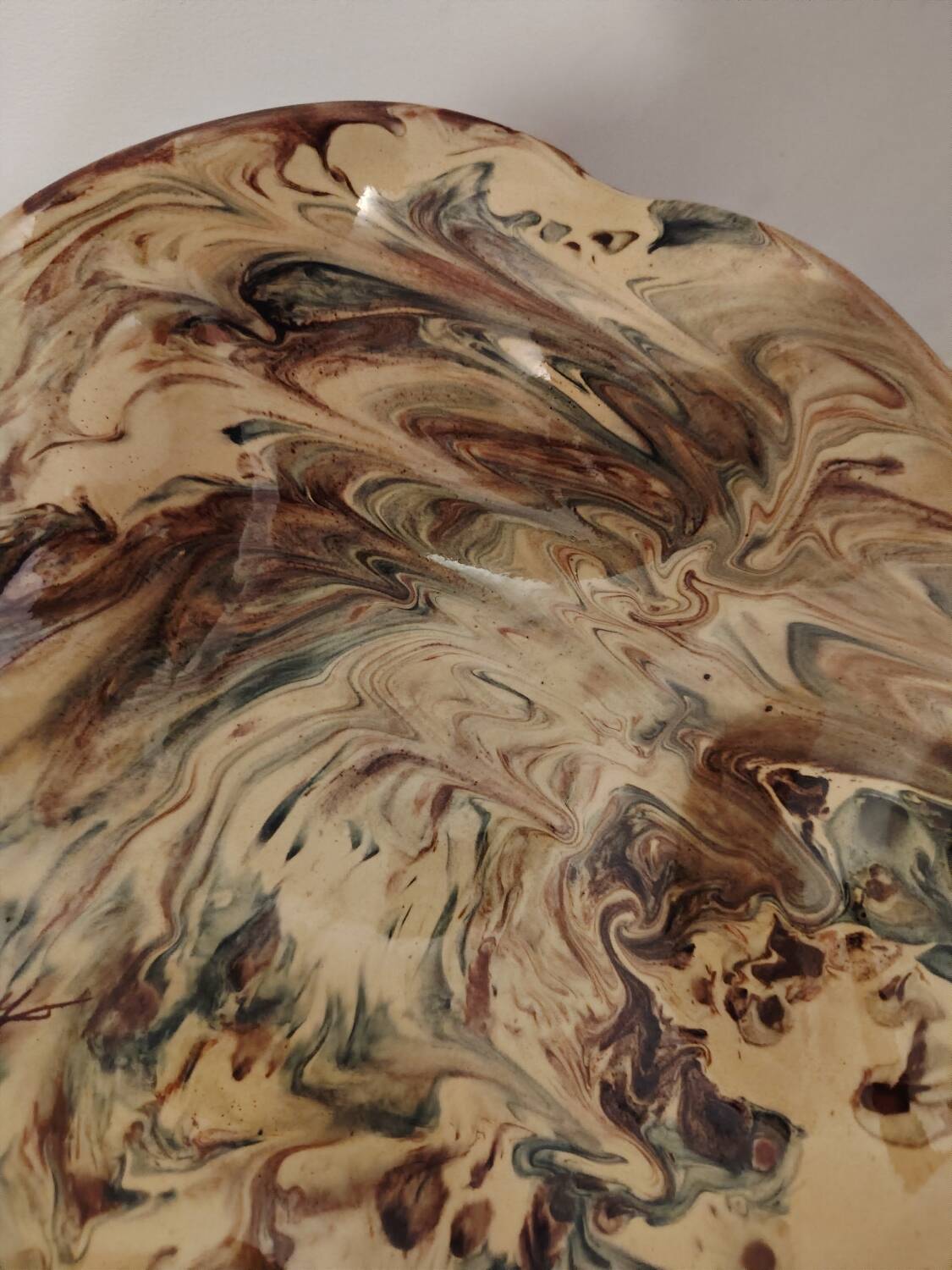 Terracotta salad bowl