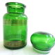 Green apothecary pot