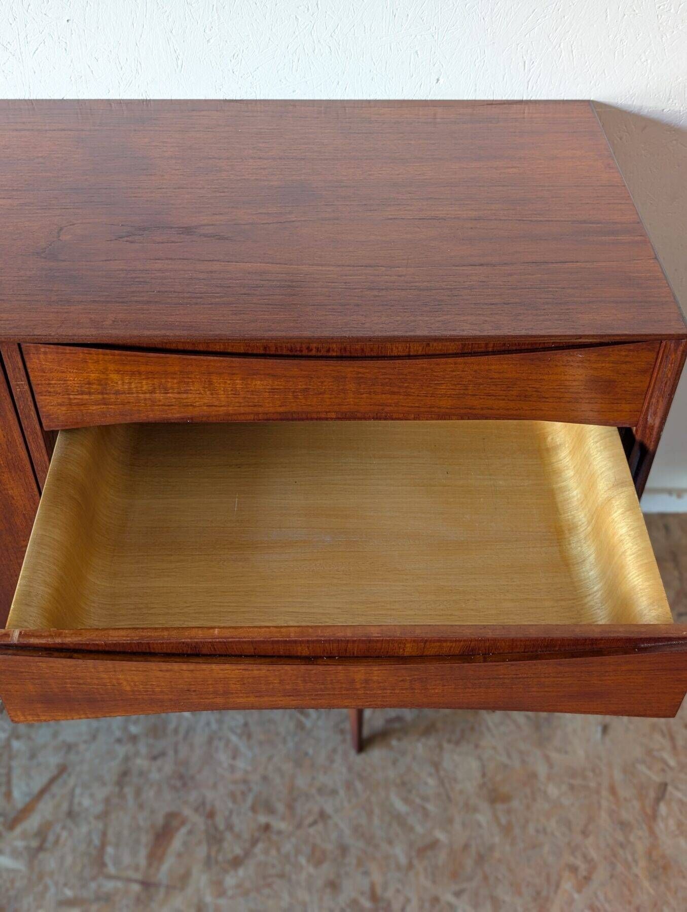 Teak enfilade "Paola" by Oswald Vermaercke published by V-Form, 1950s/60s.