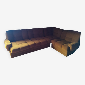 Vintage corduroy sofa bed
