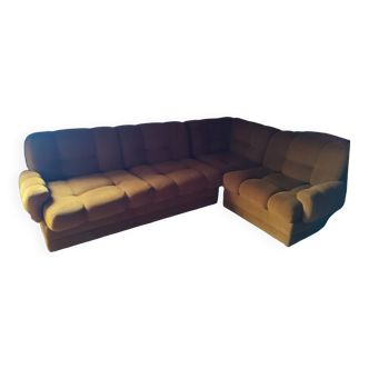 Vintage corduroy sofa bed