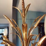 Lustre épi de blé fer doré 5 feux