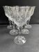 6 Red/White Wine Glasses – Mouth Blown and Hand Cut Crystal