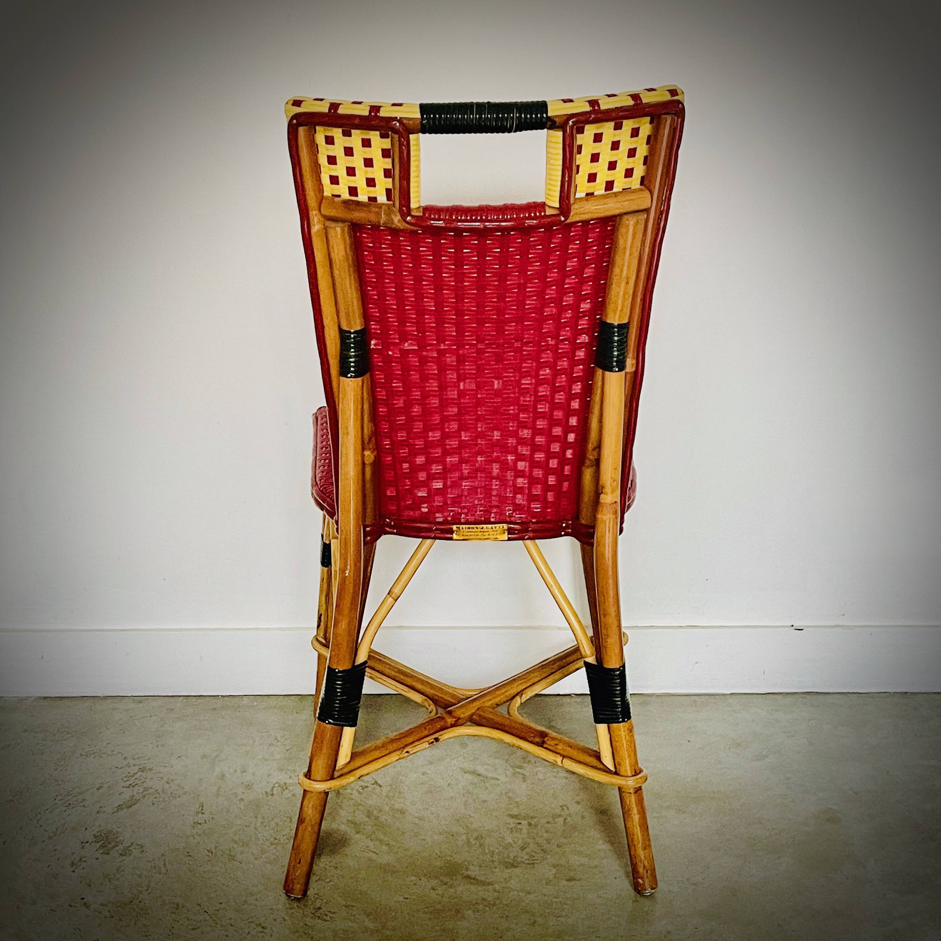 Bistro terrace chair of maison Gatti