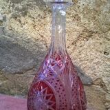 Cut crystal carafe
