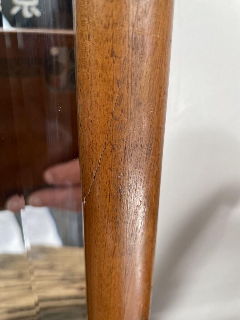 Old wooden mirror 23x35cm