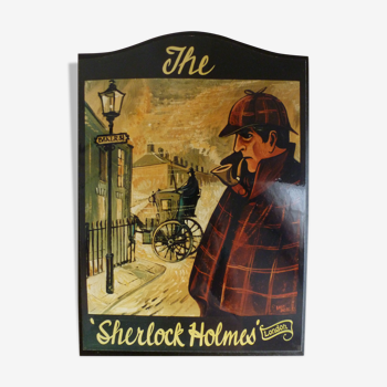 Plate sherlock holmes