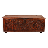 Gothic oak chest