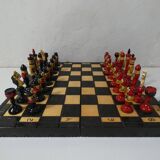 Khokhloma chess game