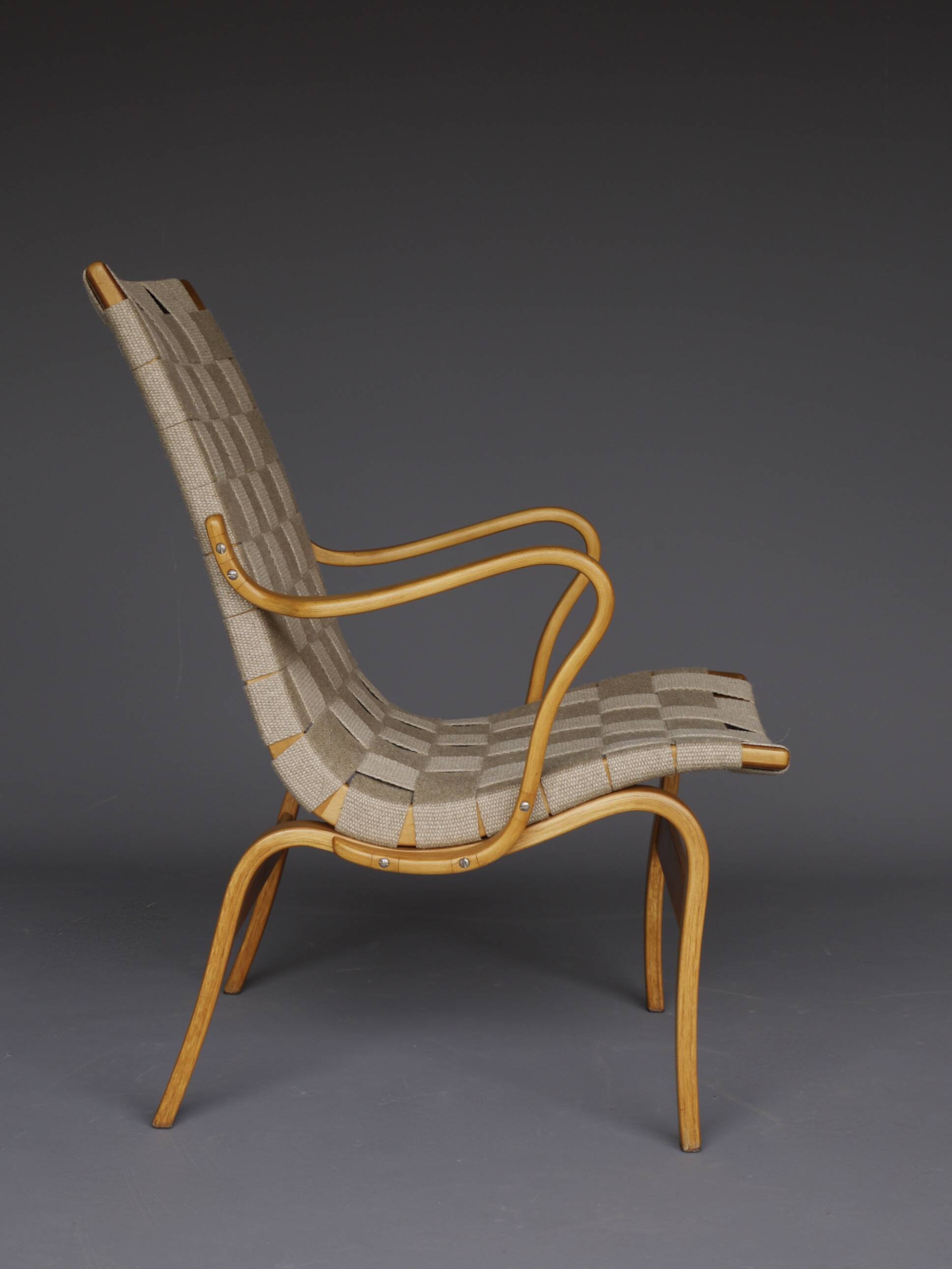 Eva Chair by Bruno Mathsson for Karl Mathsson. 1969