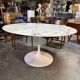 Table knoll eero saarinen modèle tulipe en marbre 137 cm