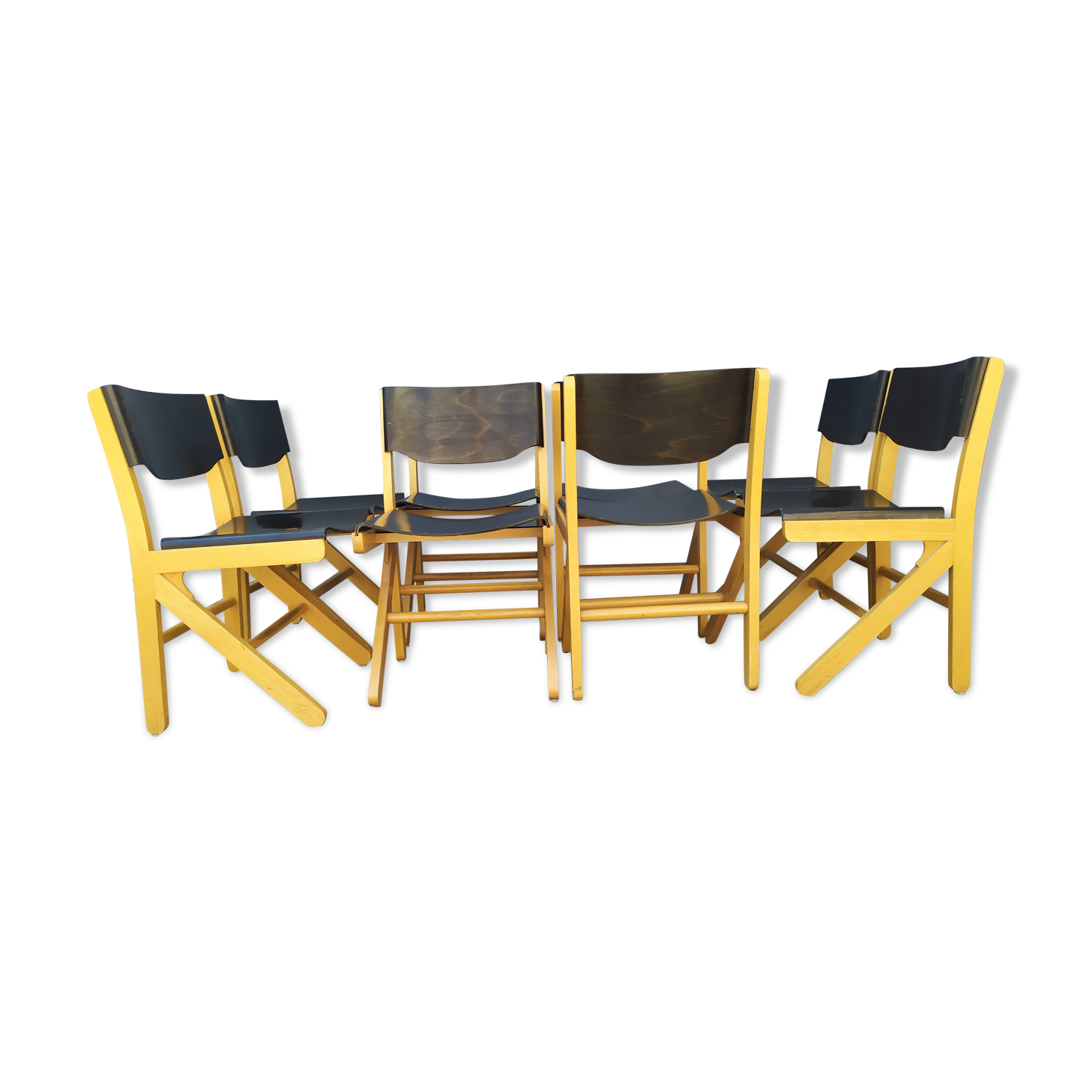 8 Baumann bistro chairs