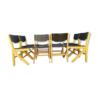 Set de 8 chaises bistrot Baumann