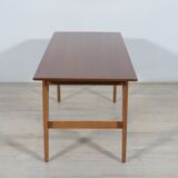 Table basse danoise en teck du milieu du siècle, années 1960