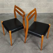 Pair of Scandinavian style chairs 1970