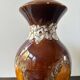 Vallauris ceramic vase, Fat Lava