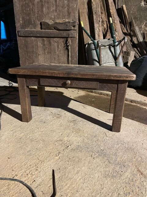 Oak coffee table