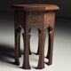 Table d'appoint anglo-indienne vers 1900