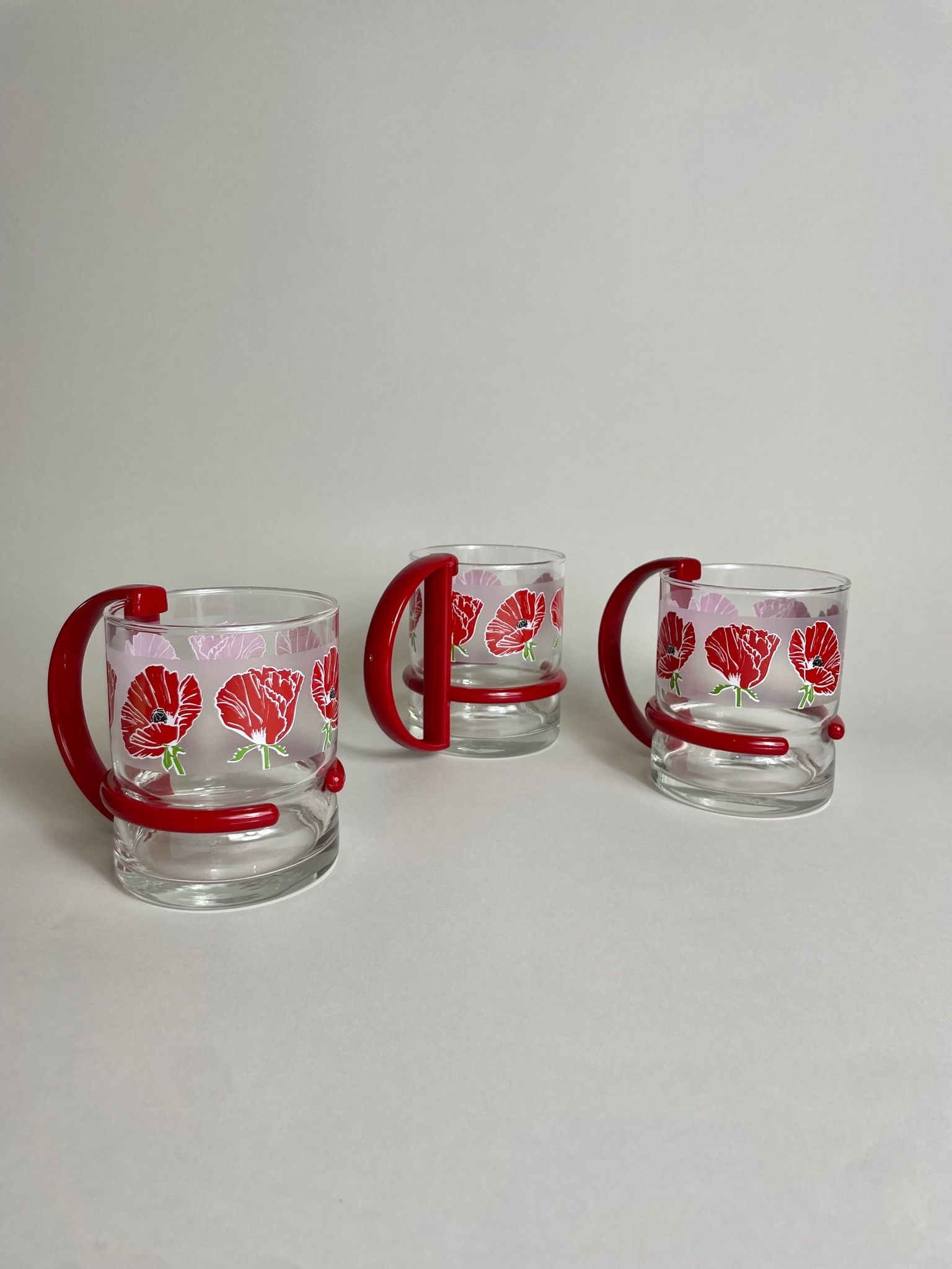 Lot 3 tasses pop art - 70's/80's