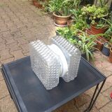 Pair of glass ceiling lights