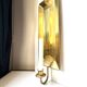 Giant scandscandivintage brass wall candle holder  sconce  height 48cm