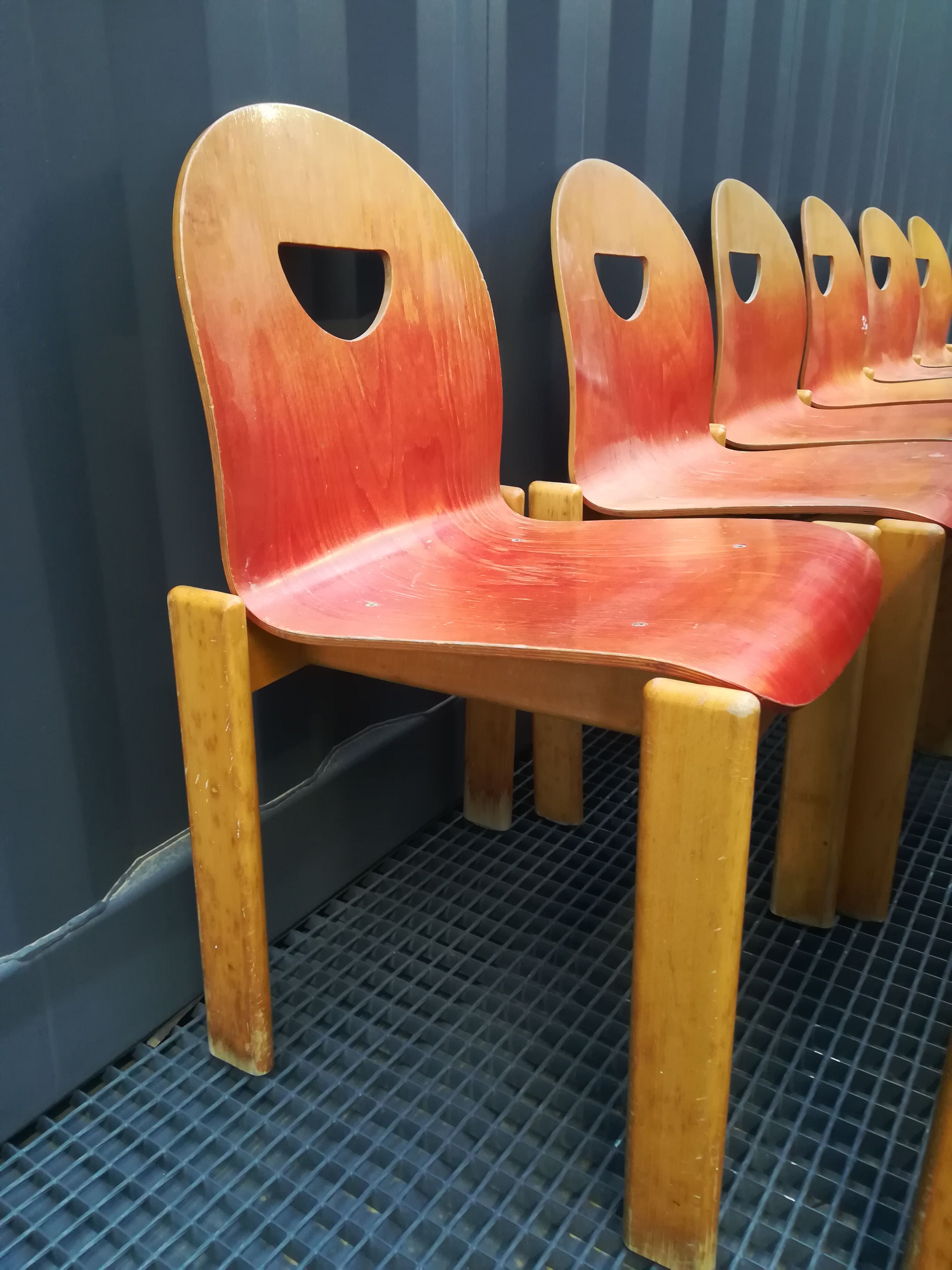 Set of 12 chairs from the 80s-90s