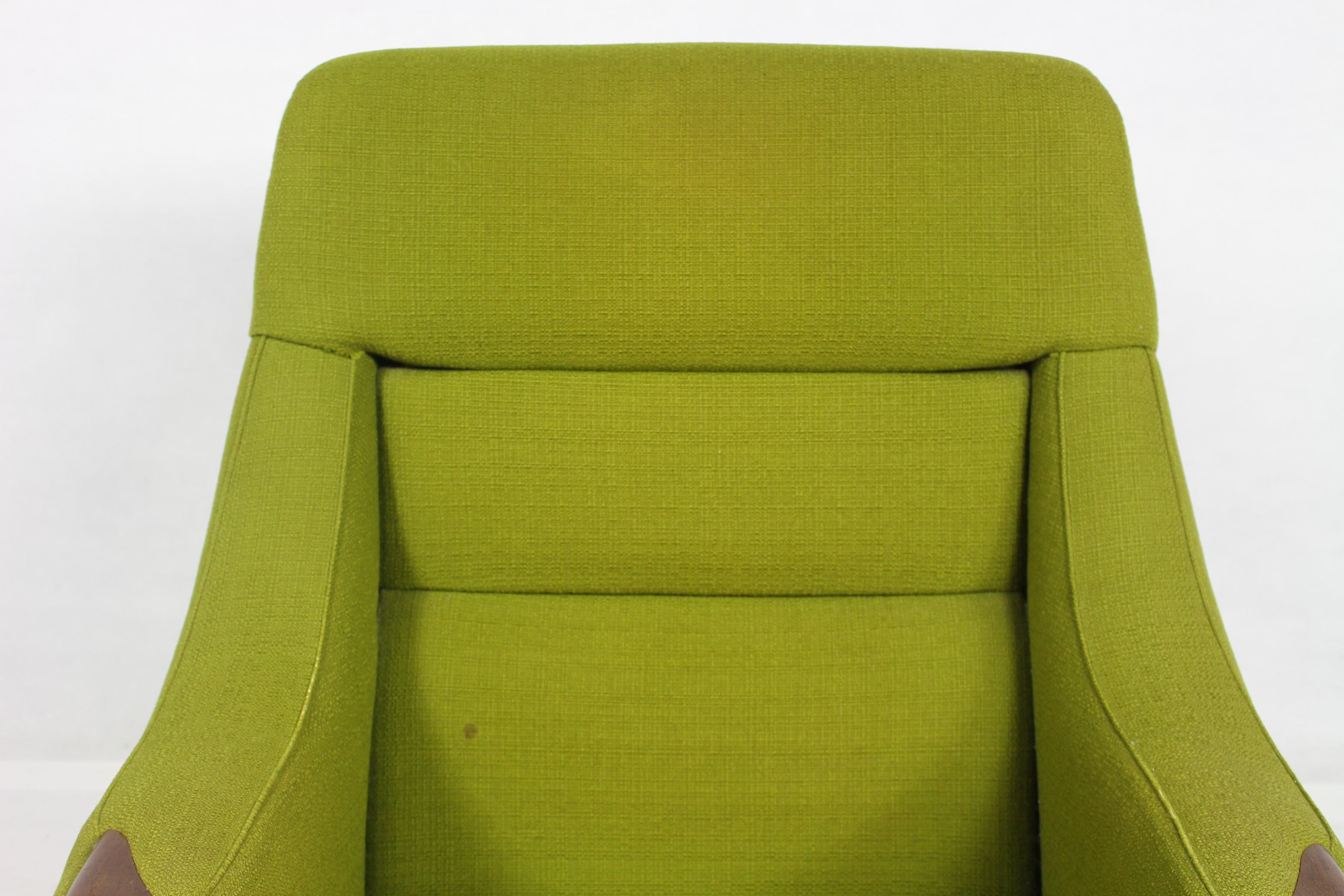 Rosewood armchair by H.W. Klein, 1960 s